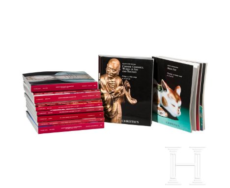 '16 Auktionskataloge zu asiatischer Kunst, Christie''s Amsterdam, London, South Kensington, Hong Kong, New York, 2006 - 2007 