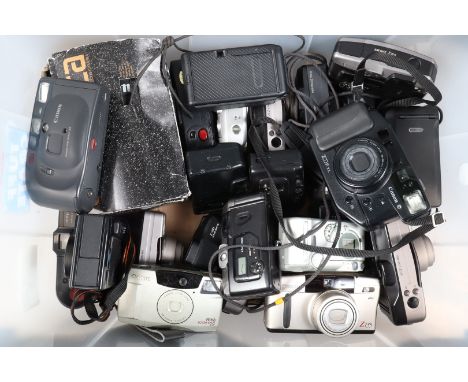 A Tray of Canon Compact Cameras, 30 approx examples; models including Epoca, Snappy EZ, Snappy LX, Sure Shot Ace, Sure Shot A