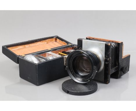 A Kodak Aero-Ektar Reconnaisance Lens, made in U.S.A. by Eastman Kodak Co Rochester N.Y. 178mm 7in f/2.5 5 x 5 ER415, barrel 