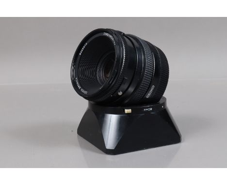 A Zenza Bronica Zenzanon PS 80mm f/2.8 Lens, SQ-A SQ-Ai etc mount, serial no 8326412, barrel G, light wear, elements G-VG, wi