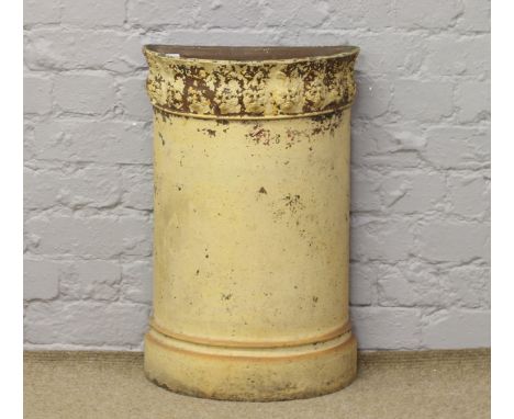 A Victorian fire clay demi lune stick stand. 63cm High x 40cm Wide x 19cm deep.Condition report intended as a guide only.No c