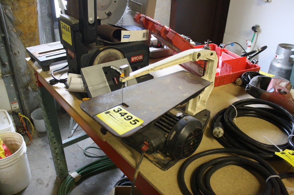 JET MODEL DSS15, 15'' SCROLL SAW S/N W7500029