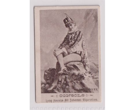 Cigarette card, USA, Consolidated Cigarette Co, Actresses (Consols), type card, Maud Duryee, 'M' size (vg) (1) 