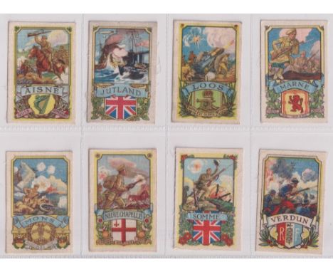 Trade silks, My Weekly, three sets, Battle Series (9 silks), Our Soldier Boys (12 silks) &amp; Soldiers of the King (14 silks