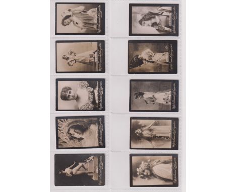 Cigarette cards, Ogden's, Guinea Gold, Actresses, Base M, 239 cards, all with initials starting 'C' appears to be all 226 dif