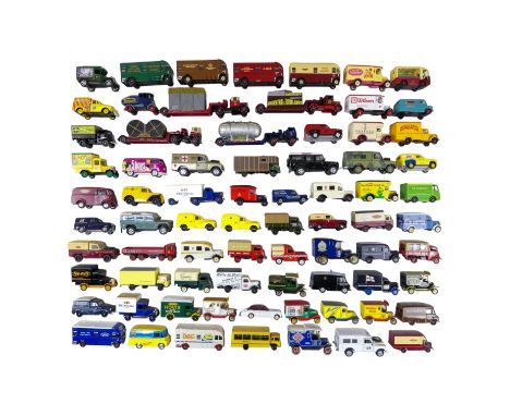 Diecast Commercial Vehicles - in excess of 70 in total. Comprising: A good selection of commercial vehicles in two boxes, inc