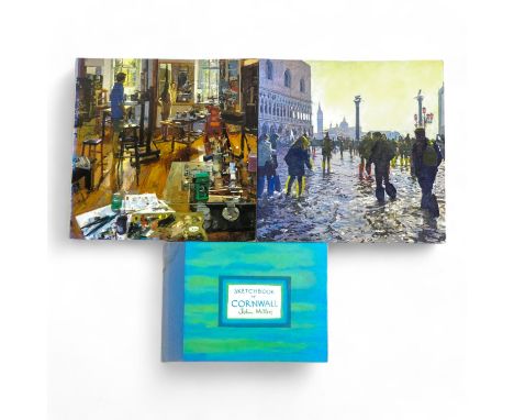 Books - Ken Howard 'Inspired By Light',  Richard Green at Three London Galleries,  dated 2002 and signed by Ken Howard,  'An 