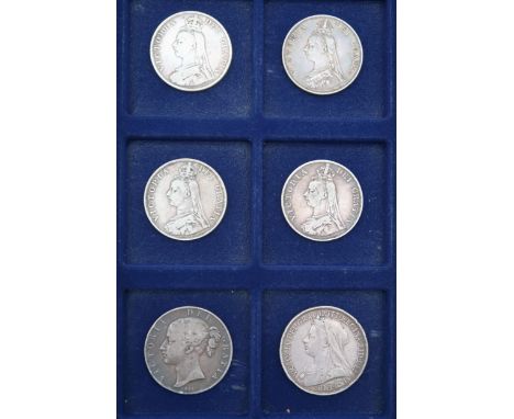 Victoria&nbsp;(1837-1901)&nbsp;  Victoria 1 Crown 1st portrait 1844&nbsp; Obverse young uncrowned portrait ('Young Head') of 