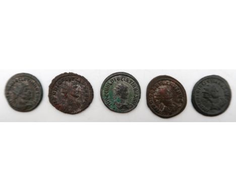 DIOCLETIAN (Gaius Aurelius Valerius Diocletianus)&nbsp;(284-305) SEARS 3410 Obverse bust of Diocletian, radiate, draped, righ