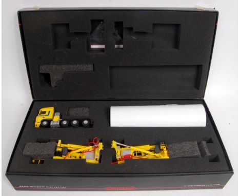 WSI Collectables 1/50th scale diecast model of a Nooteboom Mega Windmill Transporter, comprising of DAF XF "Ter Linden - Doet