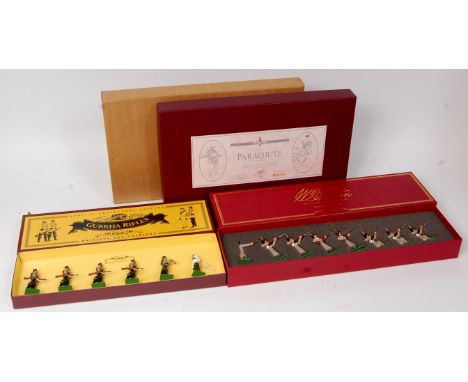 4 boxed Britains Modern Release Military figure sets, all appear as issued, to include No.8841 Gurkha Rifles, No.00168 Crimea