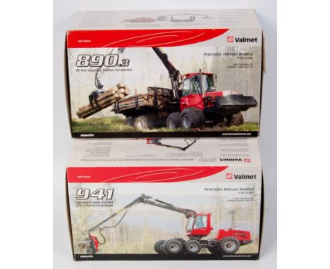 Sword Models, 1/50th scale Valmet diecast group, 2 boxed as issued examples, to include Valmet 890.3 20-ton capacity Valmet f