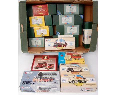 15 Corgi Classics and Premium Edition 1/50th scale commercial diecast vehicles, series to include Archive collection, Heavy H