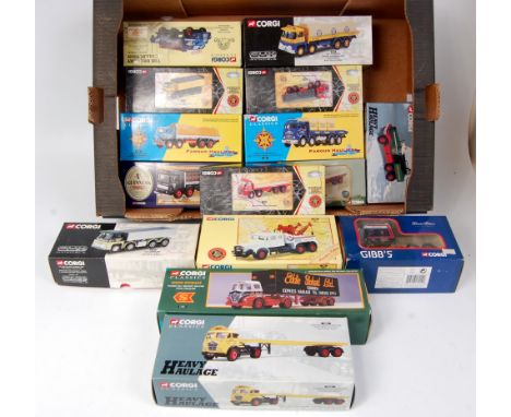 15 boxed Corgi Classics, all 1/50th scale, mixed series to include British Railways, Guy Invincible, Heavy Haulage and others