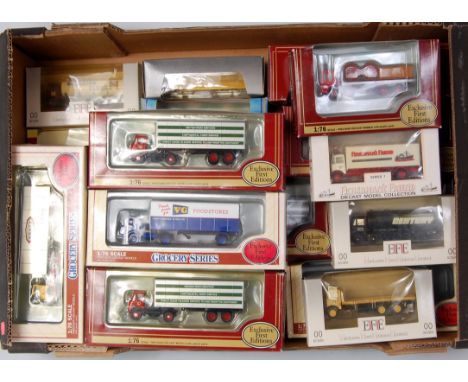 EFE and Trackside 1/76th scale diecast commercial vehicle group, 20 boxed examples, mixed subjects to include BRS Atkinson ar
