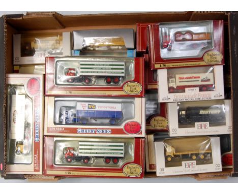 EFE and Trackside 1/76th scale diecast commercial vehicle group, 20 boxed examples, mixed subjects to include BRS Atkinson ar