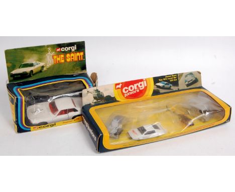 Corgi TV related diecast group, to include No.320 The Saint's Jaguar XJS, in the original worn window box (G-BP), and Corgi J