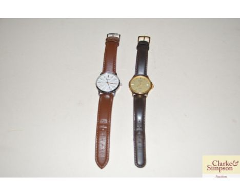 Two gents rotary wrist watches 