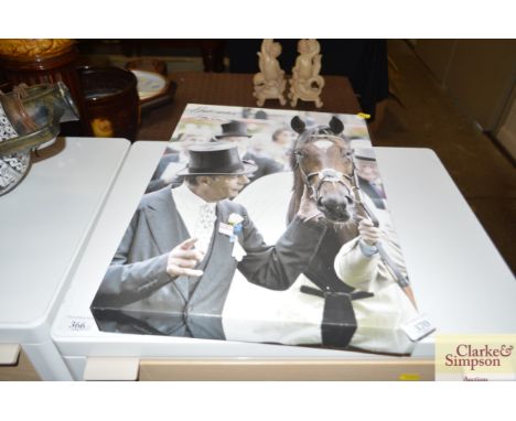 A signed print of Henry Cecil
