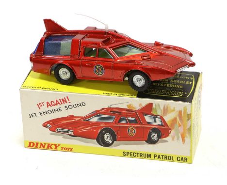 Dinky 103 Spectrum Patrol Car (E box G-E, with leaflet and card spacer)