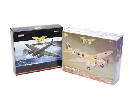 Corgi Aviation Archive 1:72 Scale Two Ju88A AA36701 II Gruppe Crete 1942 and AA36703 Lister March 1943 (both E boxes E-G) (2)