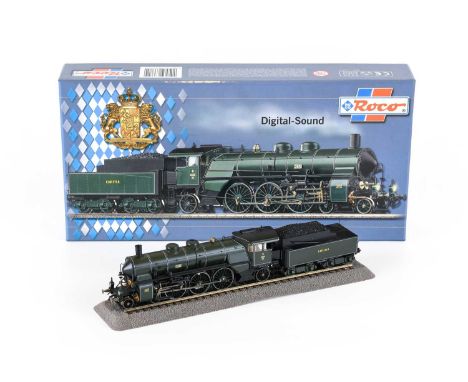 Roco HO Gauge 63371 4-6-2 K Bay Sts B S3/6 Locomotive 3601 digital sound, with display rail (E box E-G)