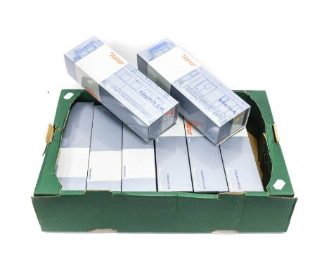 Roco Platin HO Gauge K Bay Sts B Coaches 2x45580 1st/2nd, 2x45581 1st/2nd/3rd, 2x455822 3rd and 2x45583 Full brake (all E box