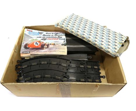 Scalextric Set V33 Vintage Motor Racing with Bentley Blower and Alfa Romeo (both G) in original set box (G-F, some tears) wit