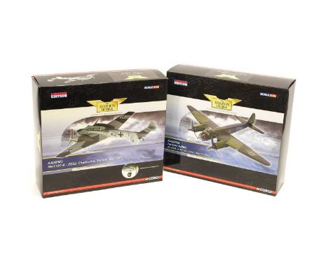 Corgi Aviation Archive 1:72 Scale Two WWII German Bombers AA38503 Me110C France late 1940 and AA36703 Ju88A Lister March 1943