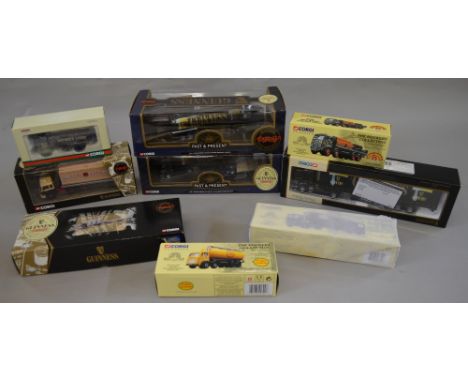 9 Corgi models including Guiness and brewery related models, boxed.