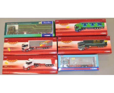 4 Corgi Haulers of Renown together with two other Corgi lorries, all boxed.