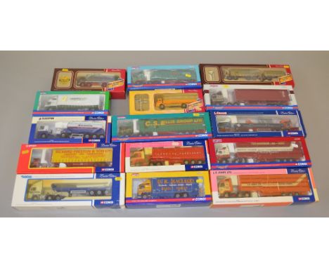 15 Corgi commercial vehicles, mostly LE examples including Rigids, VGB.
