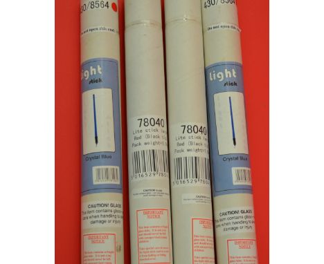 Four boxed 'light sticks'