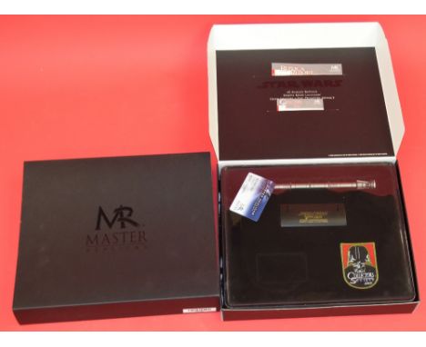 Master Replicas Star Wars Collectors Society 2005 Episode I The Phantom Menace Darth Maul .45 Scaled Replica Lightsaber, with