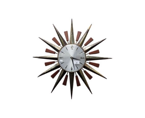 SUNBURST CLOCK BY METAMEC