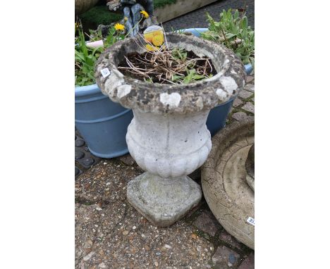 Concrete Urn Style Garden Planter 