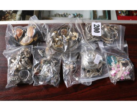 Collection of assorted Silver jewellery inc. Rings Bangles, Necklaces 