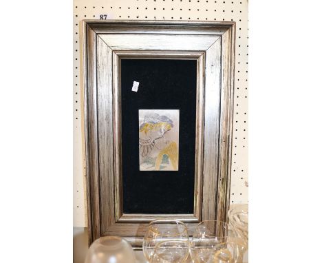 Framed Silver 'Romeo & Juliet' by Vinicius Pradella 