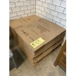 Lot de 60 boites carton, neuves - logo