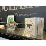 Lot de boites bois et cadre ++