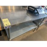 Table de travail a/ dosseret OMCAN 48 x 24"