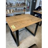 Table à manger Butcher block 48 x 36 "