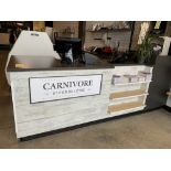 Beau comptoir de service 8.8" x 39" x 3' H