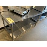 Table de travail a/ dosseret OMCAN 60 x 30 "