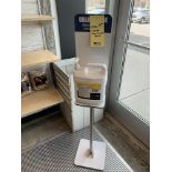 Station de désinfection mains