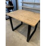 Table à manger Butcher block 48 x 36 "