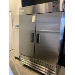 Congélateur 2 portes EURODIB # CFD 2 FF - 53 x 32" - Porte à ajustée