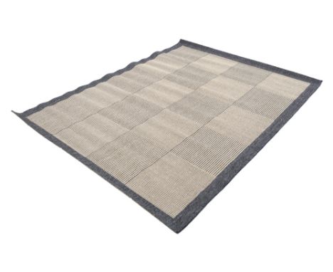 MODERN, BELGIUM 'NATURA' REVOLUTIONARY NEW LOOP WEAVING TECHNIQUE in durable 100% Berclon of twenty tile pattern of fawn and 