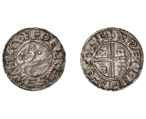 Æthelred II (978-1016), Penny, CRVX type, Colchester, Svertingr, spetinc m¯o colnc,  1.28g/3h (Turner 29; SCBI Copenhagen 111