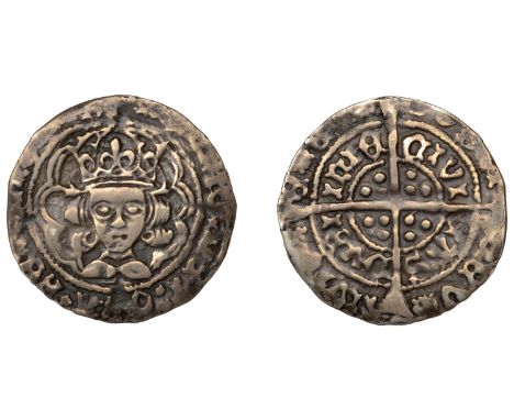 Henry VII (1485-1509), Late Portrait issues, Groat, Dublin, type IA, mm. cross on obv. only, double-arched crown with straigh